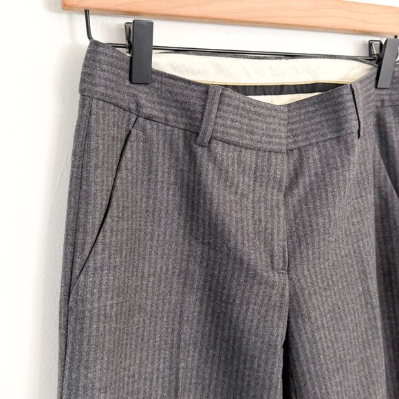 theory // gray wool striped blazer + trouser set (blazer 0 / trousers 2) - Picture 11 of 16